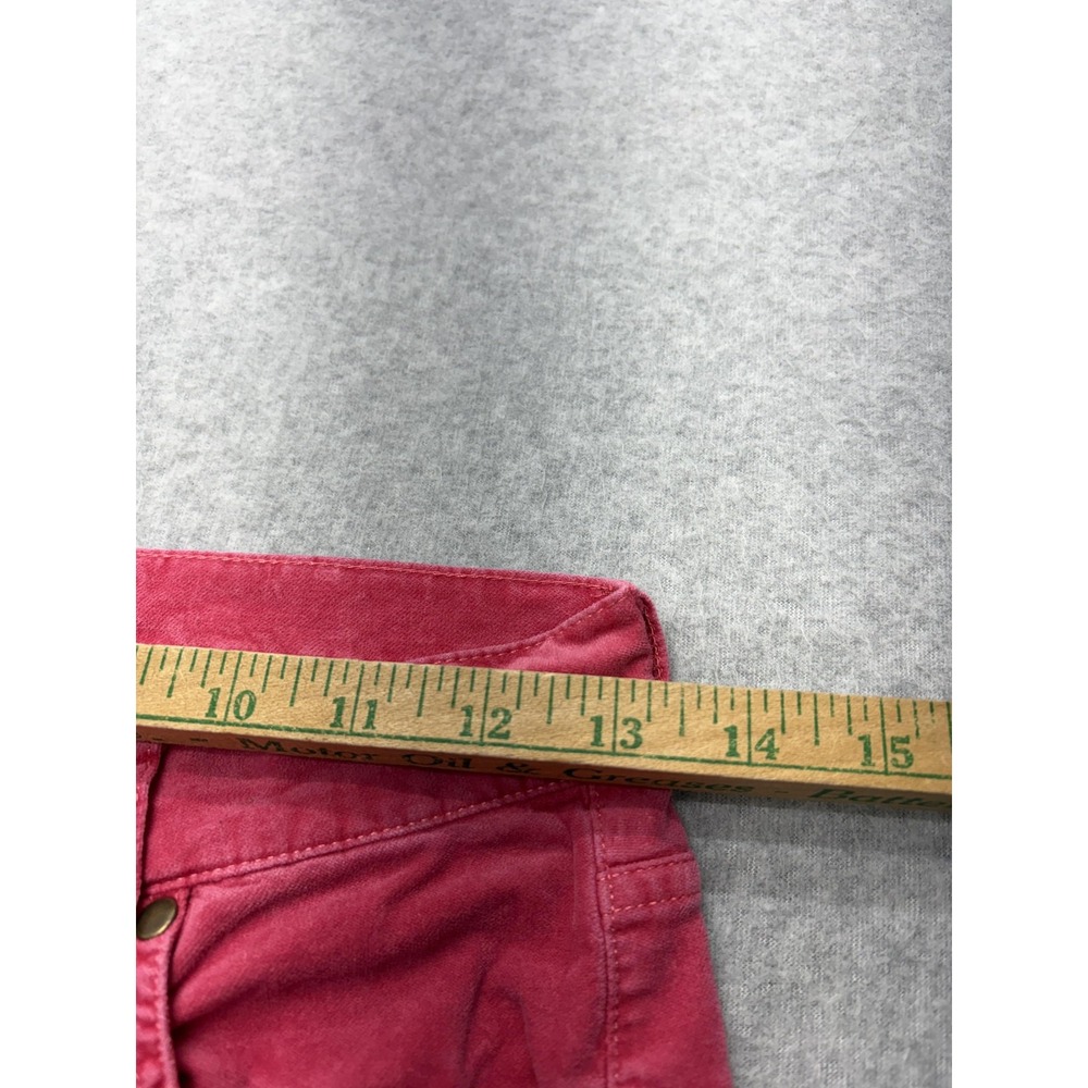 Boden Pants Jeans Womens 6 Regular Red Straight Leg 5-Pocket Stretch Cotton - Picture 3 of 12